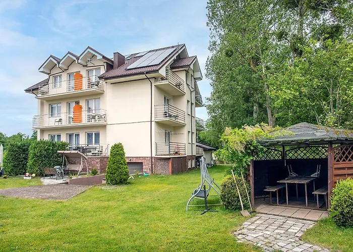 Lägenhet Lovely In With Sauna Jastrzębia Góra